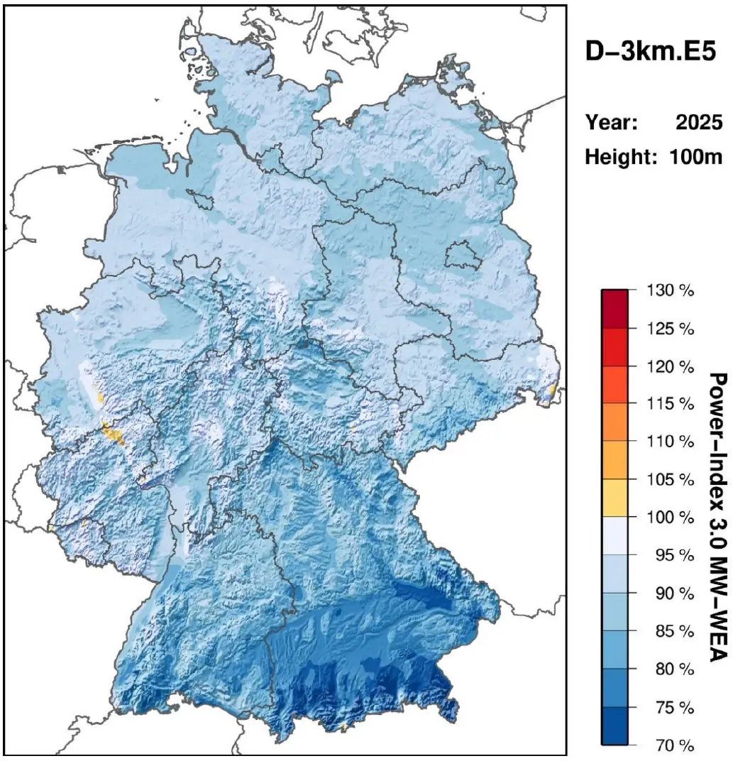 anemos Wind- und Ertragsindexreport 2025