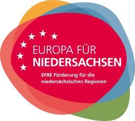 Logo EFRE Förderung für die niedersächsischen Regionen